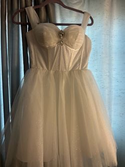 white party dress