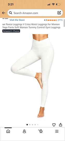 7 pairs of 2XL Leggings V Cross Waist Leggings for Women Yoga Pants Soft Women Tummy Control Gym Leggings