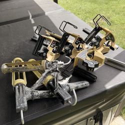 4- 3M Masker Dispenser & 3-Caulk Guns