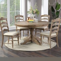 Augusta Round Table And 4 Chairs