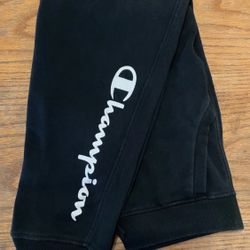 Juniors Black Champion Sweats Pants Size XL Great Condition