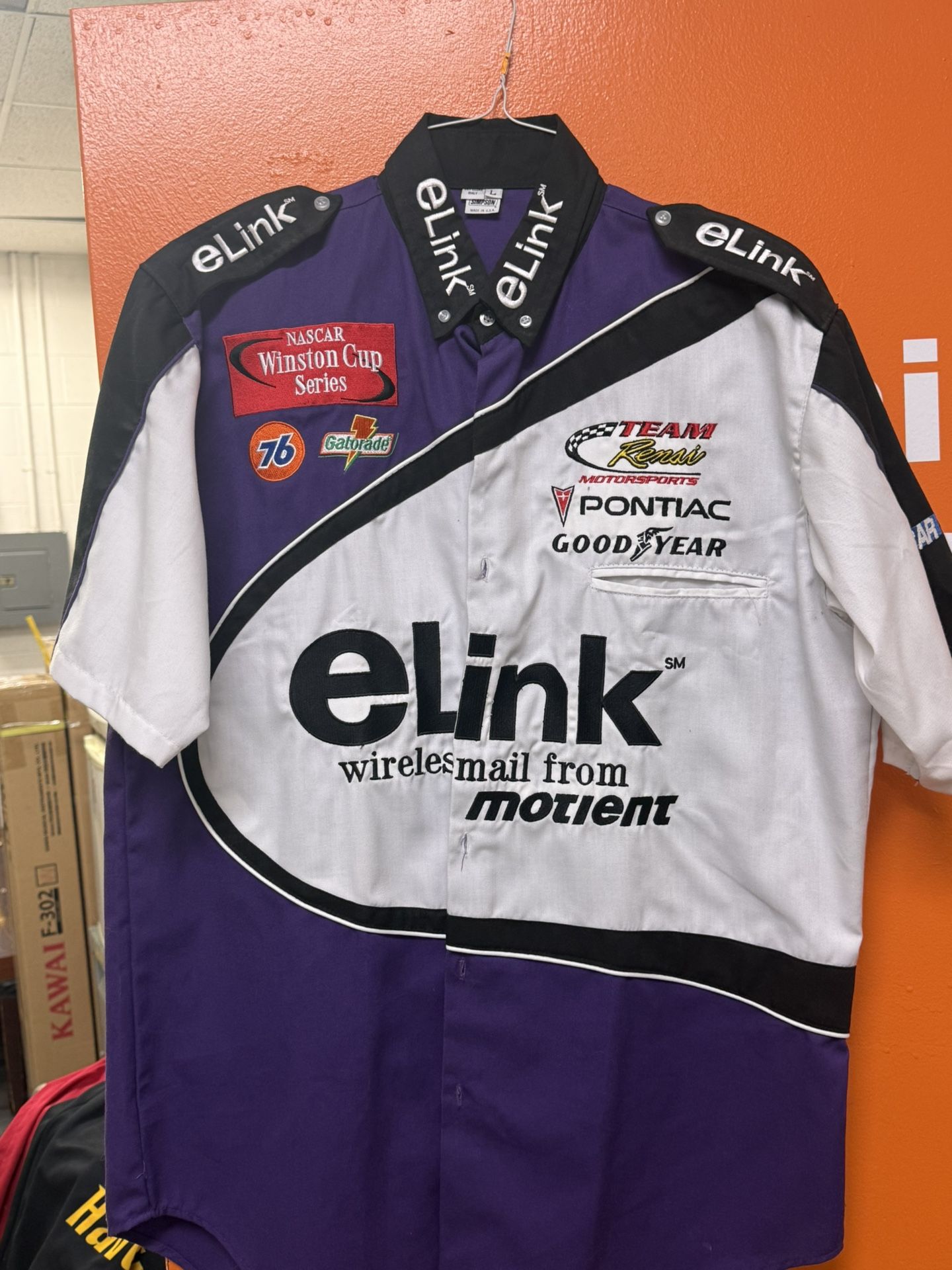 Vintage NASCAR Crew Shirts