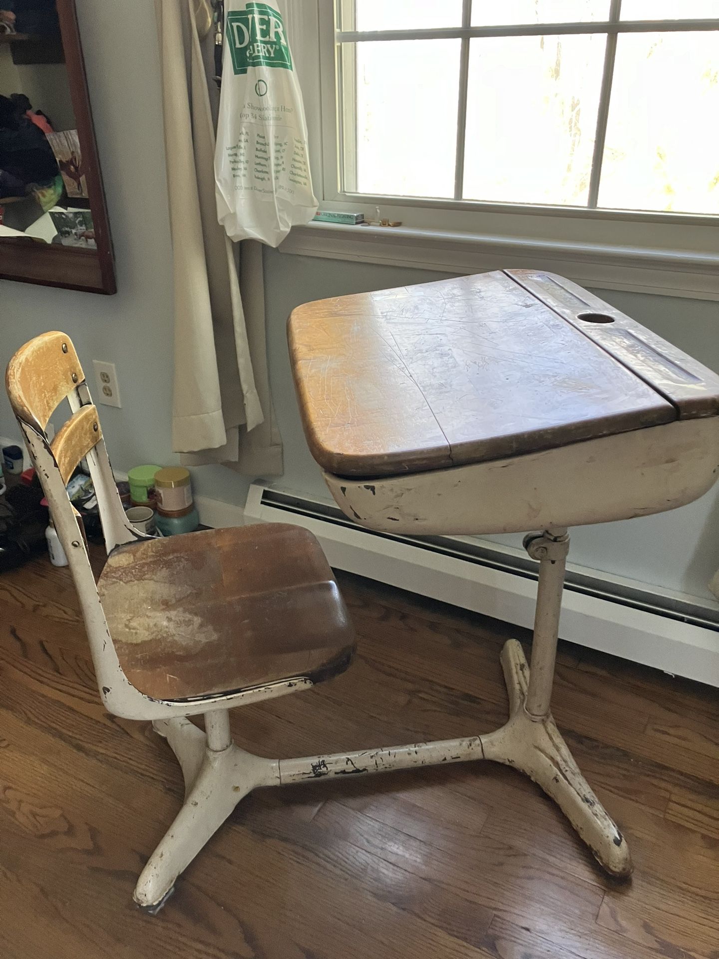 Antique School Desk