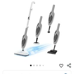 Steam Mop - 10-in-1 MultiPurpose Handheld Steam Cleaner Detachable Floor Steamer for Hardwood/Tile/Laminate Floors Carpet with 11 Accessories for Whol