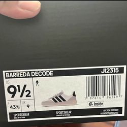 Men’s Adidas Barreda Decode | Stylish & Comfortable | Size 9.5