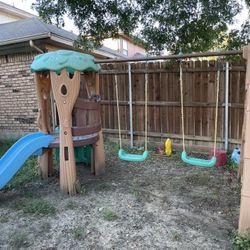 Swing / Slide Outdoor Set