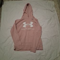 Under Armour  Peach Hoodie Sweatshirt 