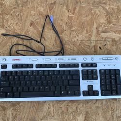 Compaq computer keyboard with ps2 connector