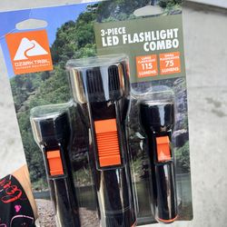3 led flashlights