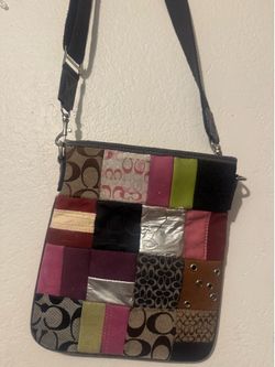 Coach patchwork swing pack crossbody