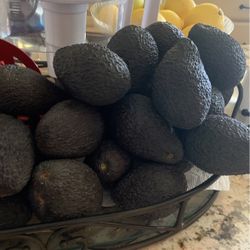 Hass Avacodos Each Smaller One’s 1.00 Bigger Ones 2.00 Have Ready To Eat Or Can Pick Green One To Ripen 