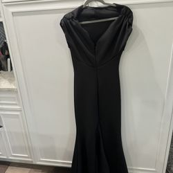 Prom Dress- Black NWOT-Small