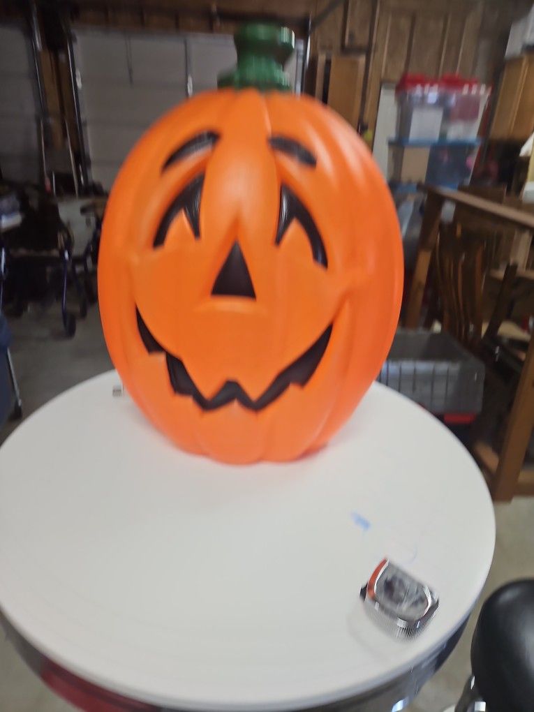 Vintage 24" Pumpkin Blow Mold