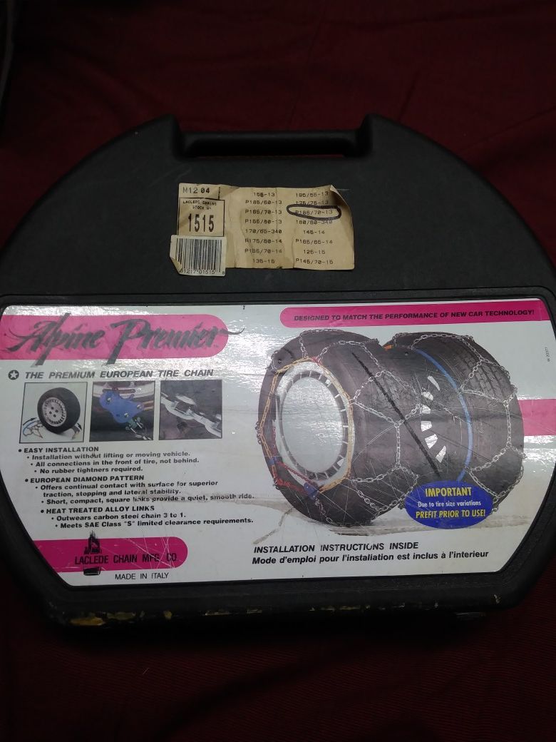 Laclede snow tire chains