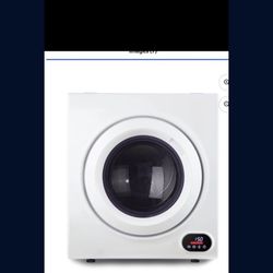 Simzlife 2.6 Cu. ft Compact Laundry Dryer Clothes Dryers with Four Drying Models, 23.6 in W, 27 in H