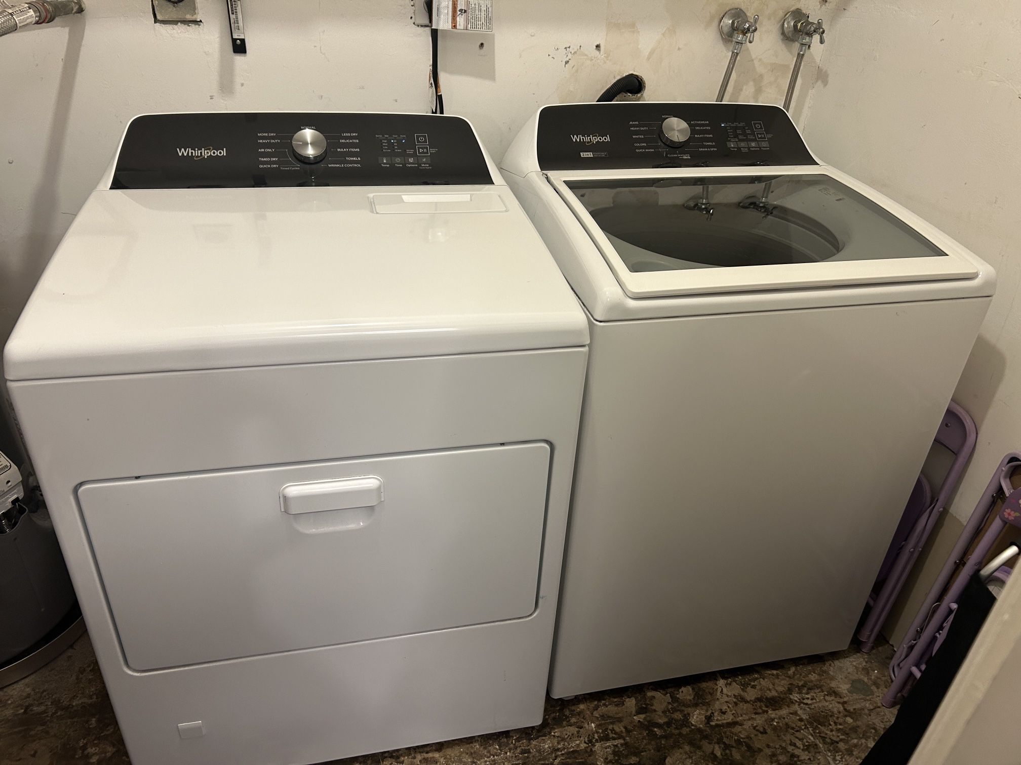 Whirlpool Washer And Dryer 