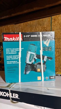 Makita AN613 2-1/2" Siding Coil Nailer