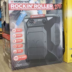 Monster Rocking Roller Speaker Brand New - $1 Today Only