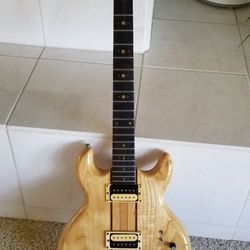 Vintage Electric Guitar D'Agostino Mahogany $300 Obo With Soft Case