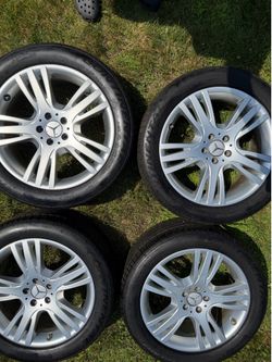 Mercedes Benz Rims With Continental ExtremeContact Tires
