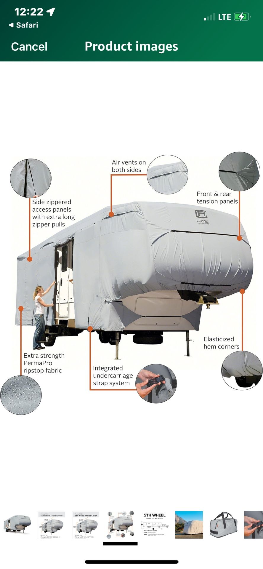 5th Wheel Cover