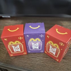 Tiny Tan Mc Donald’s Toys 