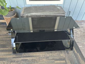 Glass TV Stand