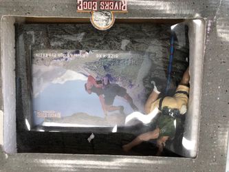 Rivers edge picture frame 4x6 rock climber