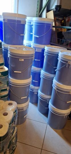 5 gallon laundry, dish amd fabric softner