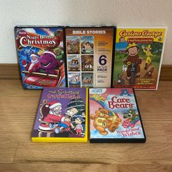 four Classic adventure And 1 Bible stories containing 6 stories DVD