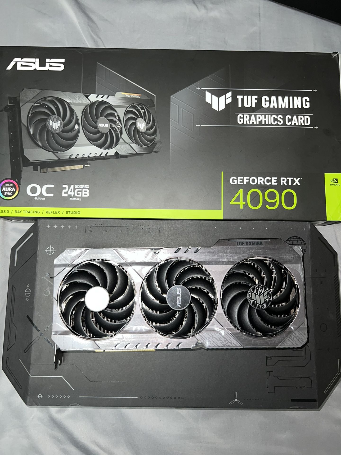 ASUS TUF Gaming GeForce RTX 4090 OC 24GB GDDR6X Graphics Card