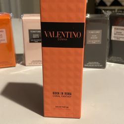 Valentino BORN IN ROMA CORAL FANTASY Women Perfume 15ml EDP Spr TRAVEL SIZE 
