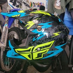 Youth Fly Racing Kinetic Motocross Helmet