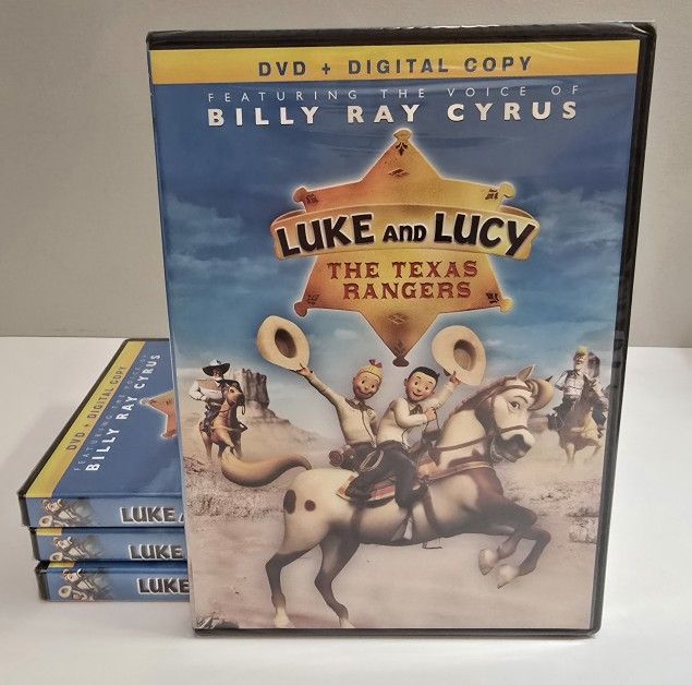 Luke and Lucy & The Texas Rangers DVD + Digital Copy MOVIE Activity Sheets Music