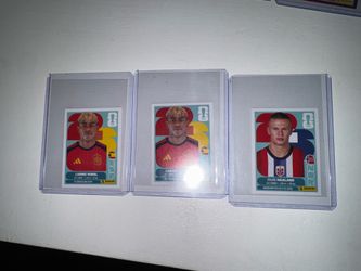 2026 panini World Cup lamine & haaland stickers