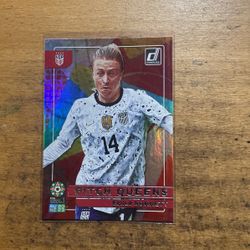 2023 DONRUSS WOMENS WORLD CUP EMILY SONNETT PITCH QUEENS FOIL CARD
