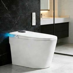 J281-Dyonery - Smart Toilet,Multi-clean modes, Instant hot water, Drying, Heated Seat. Night light,Energy-Saving，Manual lid/ring flip - White
