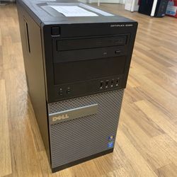 Dell Optiplex 9020 core i5 4th gen 8GB RAM desktop computer (full size)