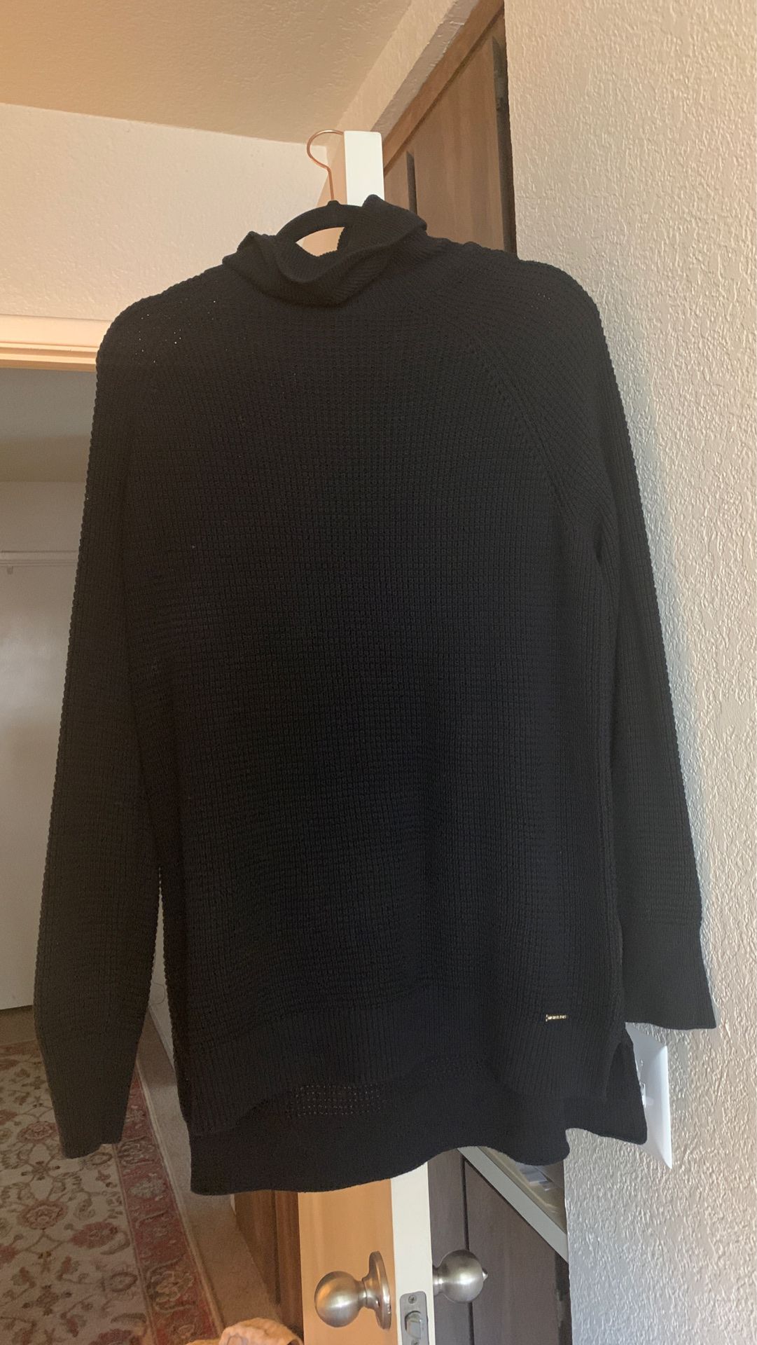 Michael Kors black turtleneck sweater