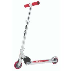 Razor A 2-Wheel Kick Scooter - Red: Steel & Aluminum Frame, Urethane Wheels