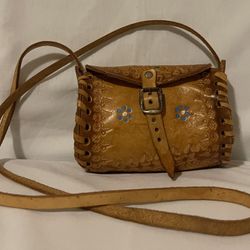 Mini Leather Mexican Purse