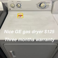 Nice GE Gas Dryer 