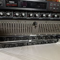 Audio Outboard Gear (Behringer, Yamaha, Peavey, MXR)