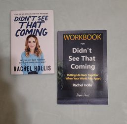 Didn't See That Coming book and workbook