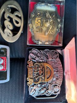 Belt buckles