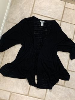 Black Catherine’s Cardigan Plus Size