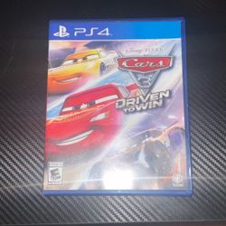 PS4 Disney Pixar Cars 3 Driven To Win 