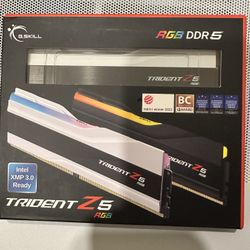 Brand New 64 GB DDR5 RAM G.SKILL RBG WHITE