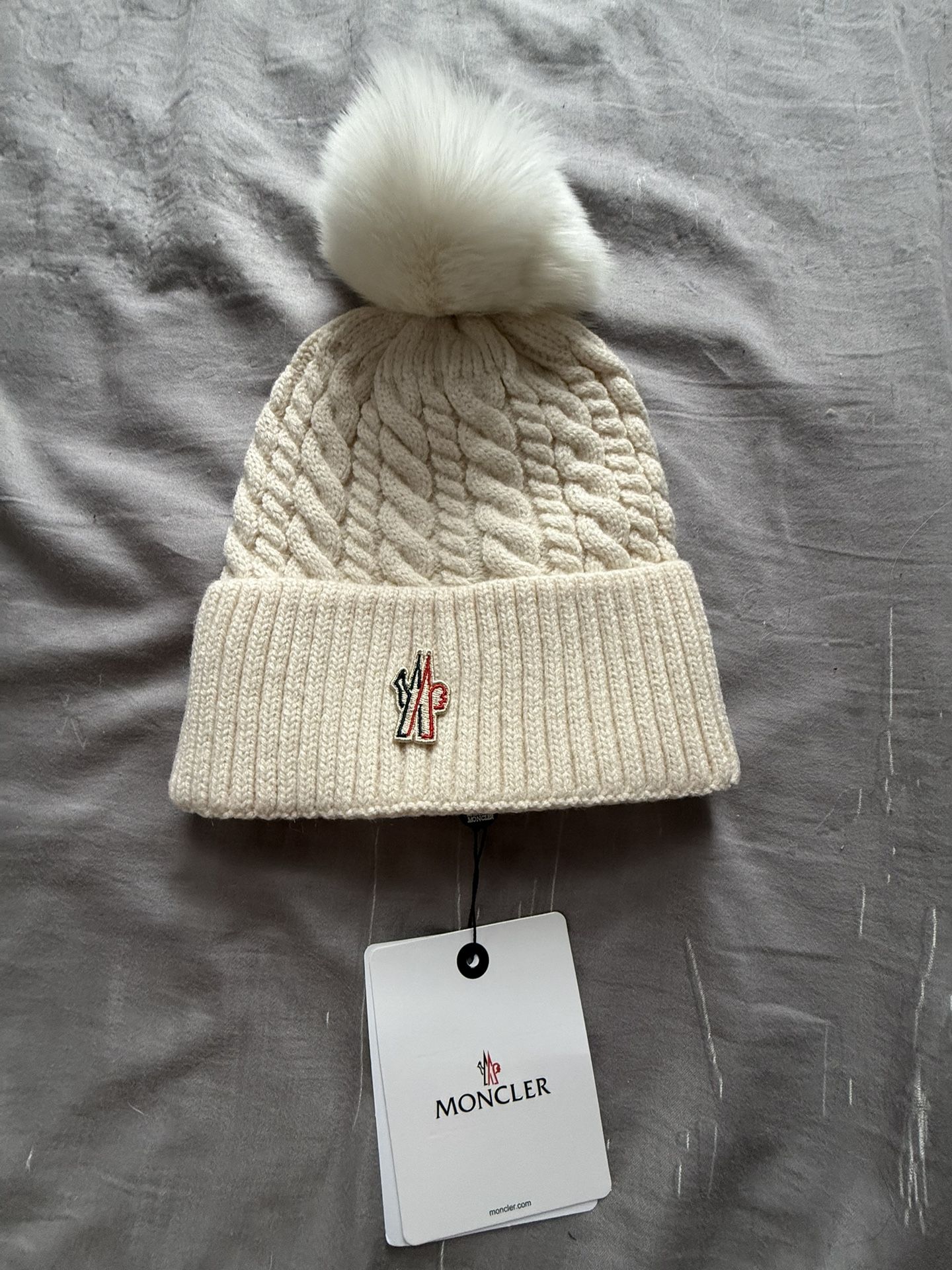 Moncler Women’s Wool Knit Gold Rose