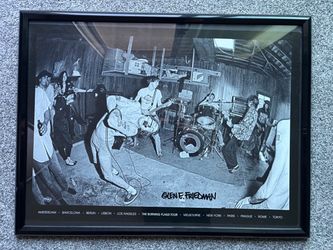 Black Flag Poster Print by Glen E Friedman